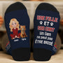 6069JFR1 chaussettes personnalisees une fille et son chat 6069jktmd_f637b13c e25d 4c97 b8bf 883cb1ffd20c