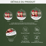 6070OFR3 ornement noel acrylique personnalise pour couple vieillir ensemble 6070okt5g