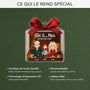 6075OFR4 ornement de noel acrylique personnalise couple toi moi et le chat 6075o6mtd