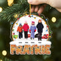 6077OFR2 ornement noel acrylique personnalise avec photo la famille pour toujours 6077o6yai