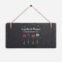 6082AFR1 plaque de maison personnalisee en ardoise_ imprimee uv le jardin de maman et mamie 6082ae6h5a