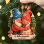 6102OFR2 effet dimpression 3d ornement noel acrylique personnalise vieillir ensemble couple gnome 6102o8v5g
