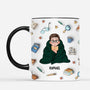 6107MFR2 mug personnalise pour femm et homme qui aiment les livres chut je lis 6107m3maa