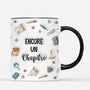 6107MFR3 mug personnalise pour femm et homme qui aiment les livres chut je lis 6107m3maa