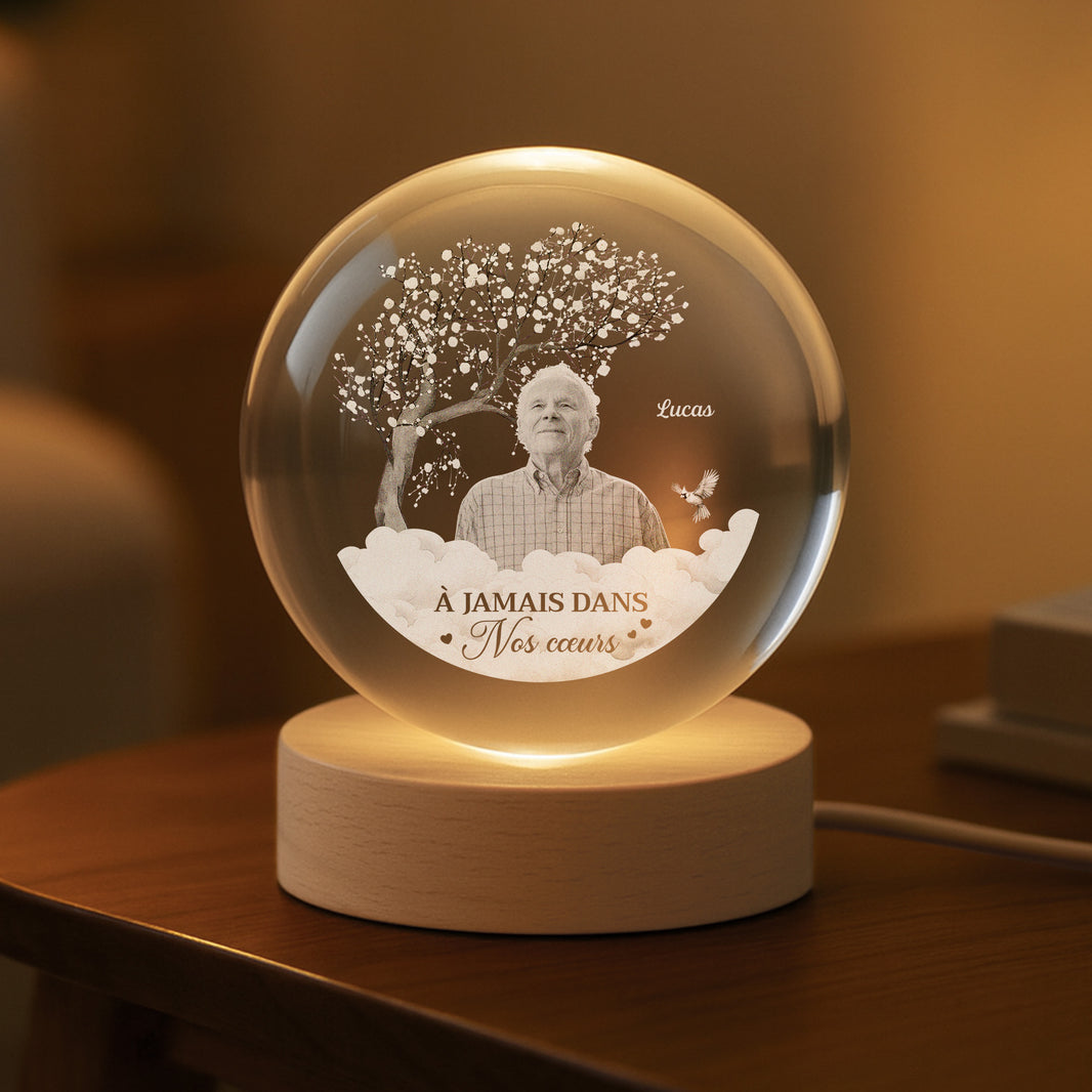 HOTUT Lampe Boule de Cristal 3D, Boule de Cristal Veilleuse 3D Système Solaire, Lampe 3D avec HOTUT Lampe Boule de Cristal 3D, Boule de Cristal Veilleuse 3D Système Solaire, Lampe 3D avec