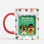 6119MFR2 effet dimpression 3d mug noel personnalise avec chien pas touche le mug de maman 6119mttzc