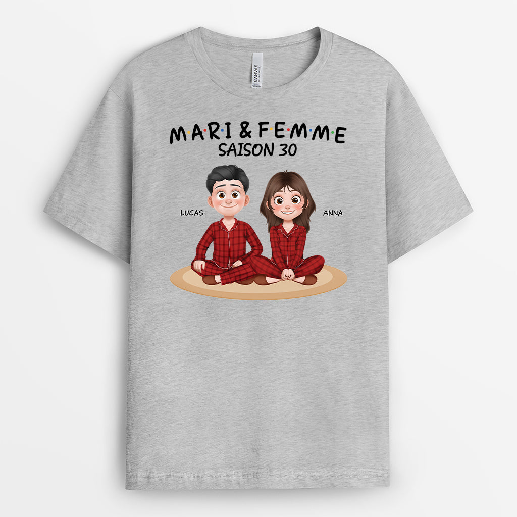 6120AFR2 mug personnalise couple mari et femme 6120atacg