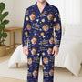6127VFR3 pyjama personnalise meilleur papy mamie du monde 6127vtkza