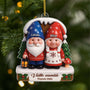 6143OFR2 effet dimpression 3d ornement noel acrylique personnalise joli couple vieillir ensemble 6143o6ltg_2