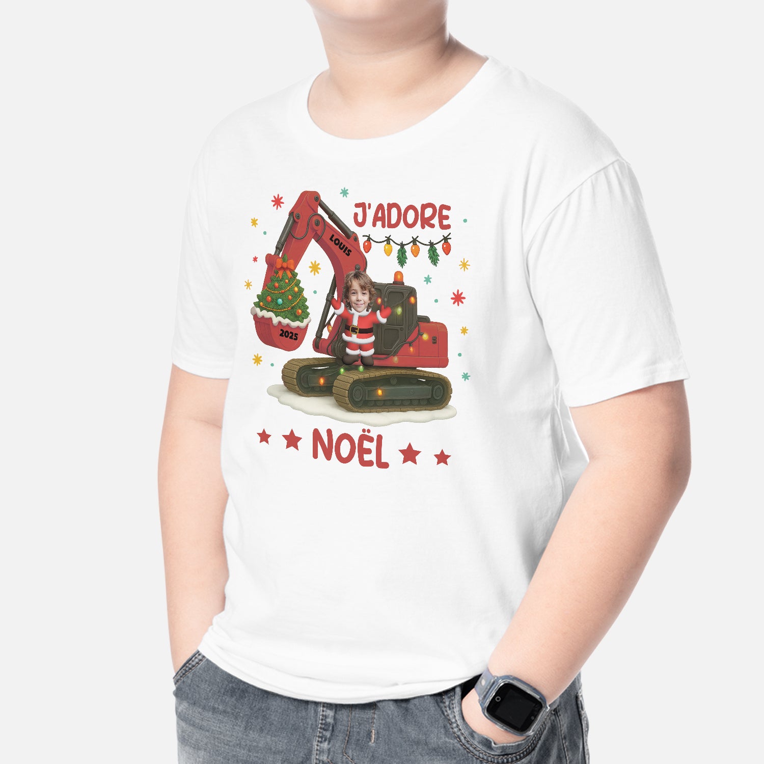 6156AFR2 t shirt personnalise enfant avec photo j_adore noel 6156akqck_81fa5c46 21e0 4ff4 a5cc 67e87e77ec87