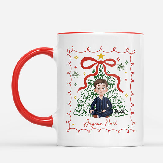 6164MFR2 mug de noel personnalise femmehomme joyeux et lumineux 6164mkp5a