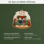 6168OFR4 effet dimpression 3d ornement noel acrylique personnalise couple toi et moi et nos chiens 6168o