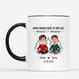 6170MFR2 mug personnalise couple premier noel de monsieur et madame 6170m3mqg
