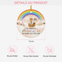 6176OFR1 ornement ceramique personnalise chat commemoratif traverser le pont arc en ciel 6176ok6qd3