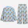 6190VFR2 effet dimpression 3d pyjama personnalise avec photo joli chien avec patte 6190v8xqc