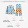 6190VFR4 effet dimpression 3d pyjama personnalise avec photo joli chien avec patte 6190v8xqc