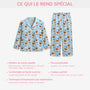 6190VFR5 effet dimpression 3d pyjama personnalise avec photo joli chien avec patte 6190v8xqc