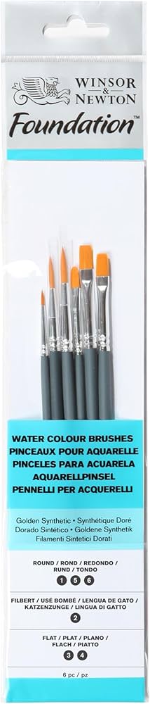 Un set de pinceaux de peinture Winsor & Newton