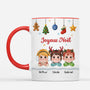 6203MFR2 mug personnalise joyeux noel maman papa 6203m3tma