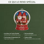 6216OFR4 effet dimpression 3d ornement acrylique personnalise couple de noel toi et moi vieillir ensemble 6216o6vng