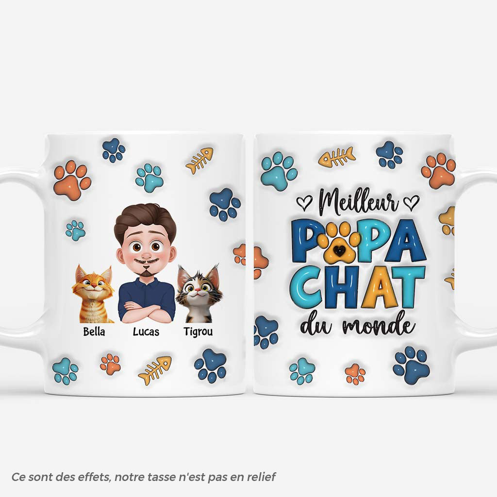 6220MFR1 effet dimpression 3d mug personnalise noel meilleur papa chat du monde 6220m6vmd_7be0f4ee e3f2 41d3 8c6c b82c7212743e