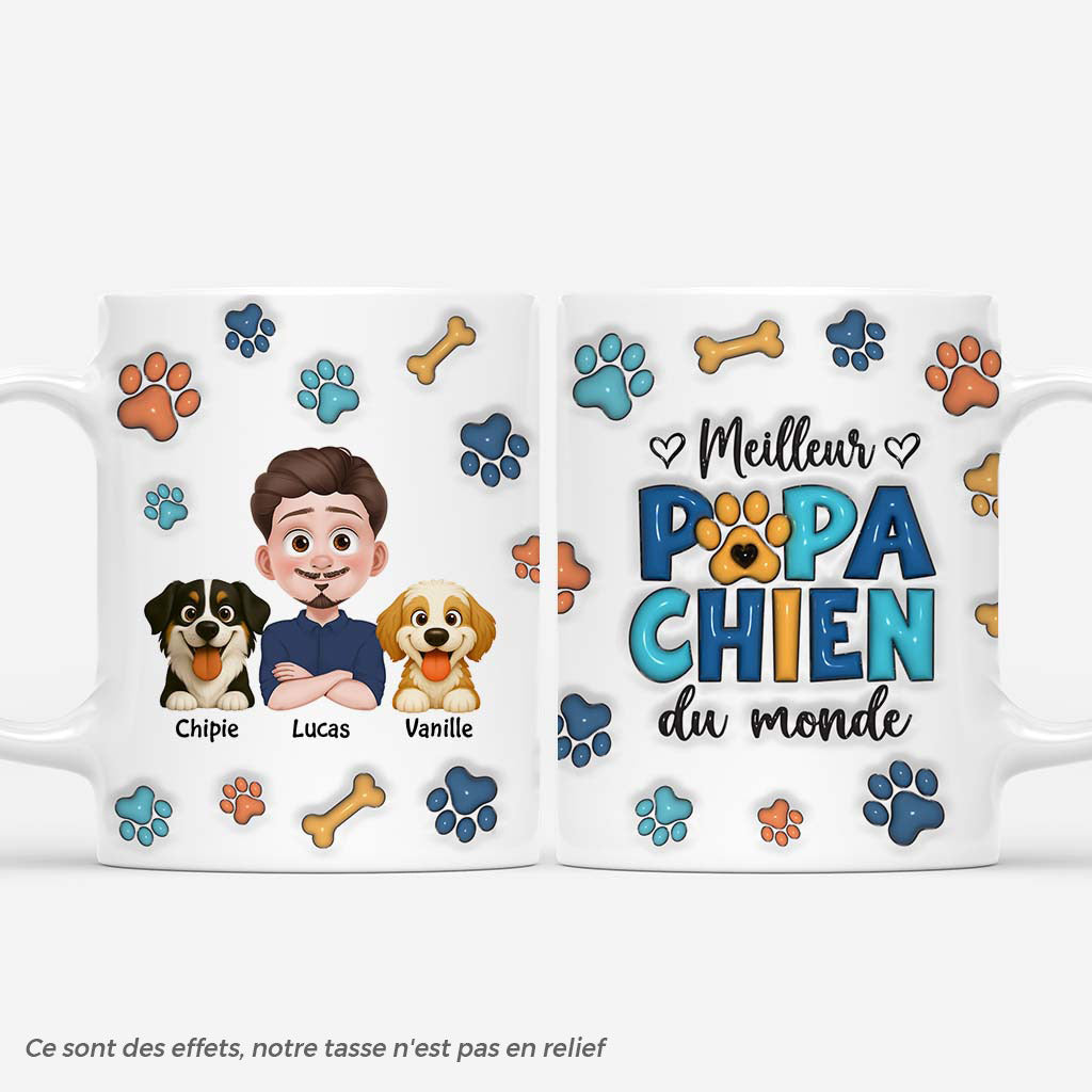 6220MFR1 effet dimpression 3d mug personnalise noel meilleur papa chien du monde 6220m6vmc_f381b9f1 08d5 41a9 b1a9 28fa575782e9