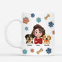 6220MFR2 effet dimpression 3d mug personnalise noel meilleur papa chien du monde 6220m6vmc