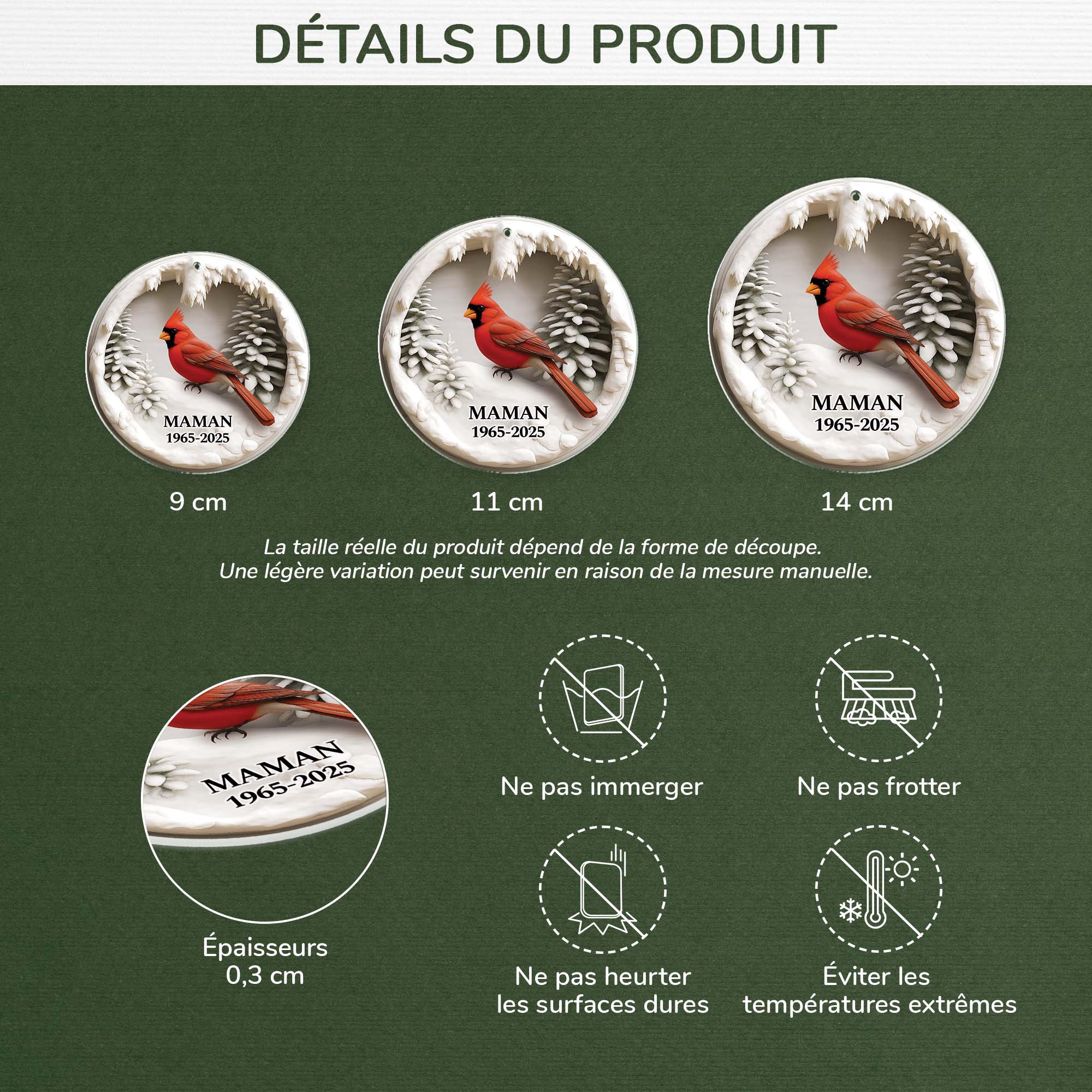 6231OFR1 effet dimpression 3d ornement noel acrylique personnalise commemoratif quand un cardinal apparait 6231o8lca_3