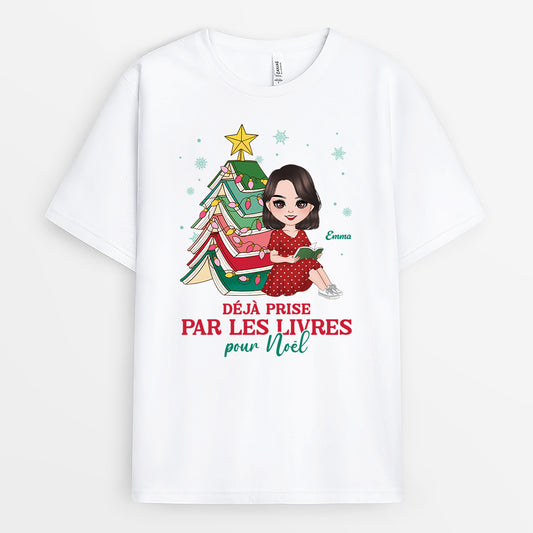 6233AFR1 t shirt personnalise pour les amoureux des livres deja prise pour noel 6233akmza