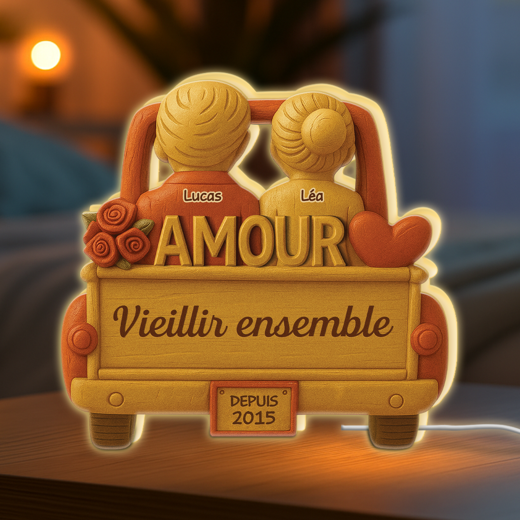 6237LFR2 veilleuse boule de cristal personnalisee couple m_a conduit directement a toi 6237lthng