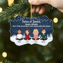 6253OFR2 ornement noel acrylique personnalise amour entre freres et soeurs 6253o
