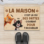 6259DFR2 paillasson chat personnalise la ou quelqu_un court pour t_accueillir 6259d8vzd