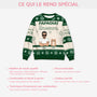 6261WFR5 pull de noel moche personnalise papa chat cool 6261wkv5d
