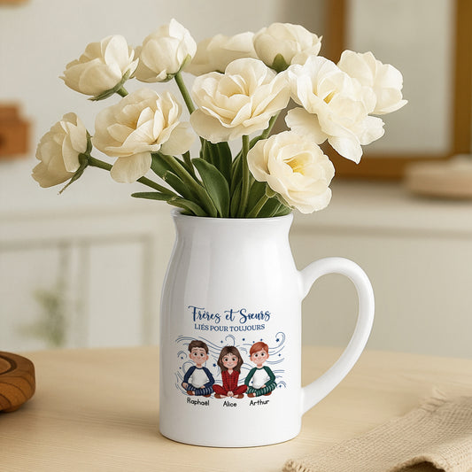 6263OFR2 vase personnalise famille pour toujours 6263o3qmi