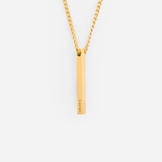 6269JFR1 collier barre personnalise_ pour femmehomme souvenir memorable 6269j0v5a