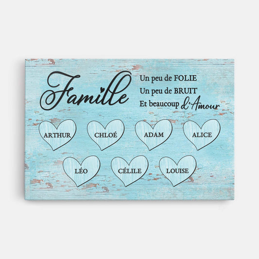 6280CFR1 toile personnalisee famille beaucoup d_amour 6280c3mai