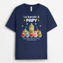 6288AFR2 t shirt personnalise de noel la bande a mamie papy bonhomme de neige 6288a3tma