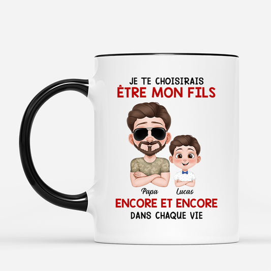 6289MFR2 mug personnalise te choisir pour etre ma fille et fils 6289m8taa