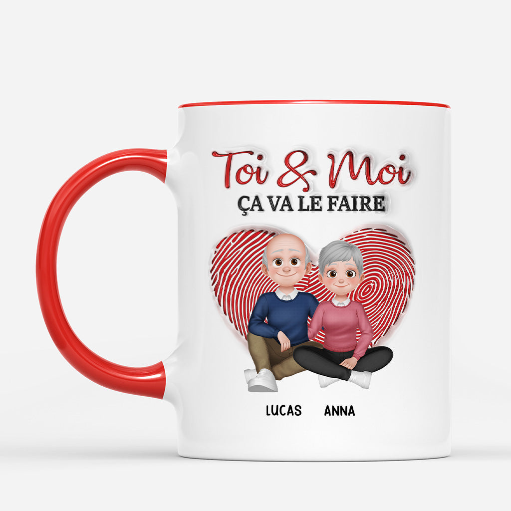 6291MFR2 effet dimpression 3d mug personnalise couple toi et moi ca va le faire 6291mkvtg