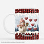 6293MFR1 mug personnalise de noel papy mamie bonhomme de neige 6293mttta