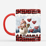 6293MFR2 mug personnalise de noel papy mamie bonhomme de neige 6293mttta