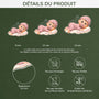 6311OFR3 effet dimpression 3d ornement acrylique personnalise premier noel bebe sur nuage 6311ott7k