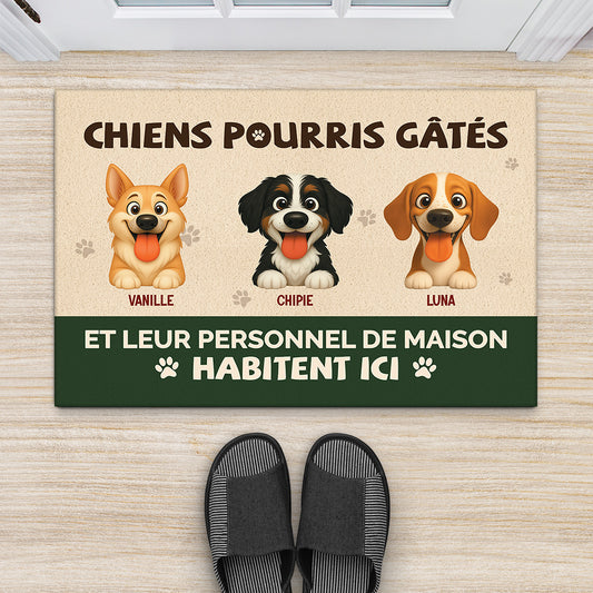 6314DFR2 paillasson personnalise mon chien gate pourri 6314dtq5c_0daf6138 9f22 46e0 b899 d53988e47f0b