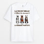 6328AFR1 t shirt personnalise les chevaux rendent la vie parfaite 6328a6vtu