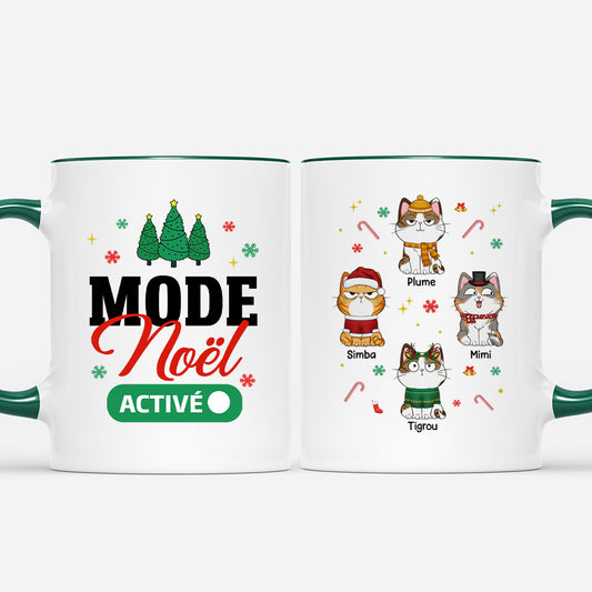 6332MFR2 mug personnalise avec chat mode noel active 6332m6ycd