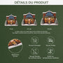 6341OFR3 effet dimpression 3d ornement noel acrylique personnalise pour femme ma boulangerie 6341o8vza