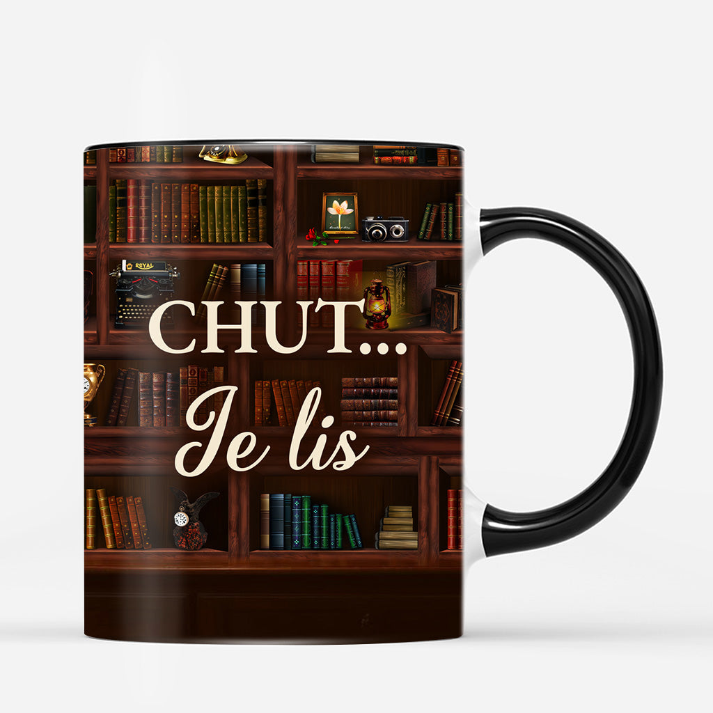 6343MFR3 effet dimpression 3d mug personnalise juste une amoureuse des livres 6343m8taa
