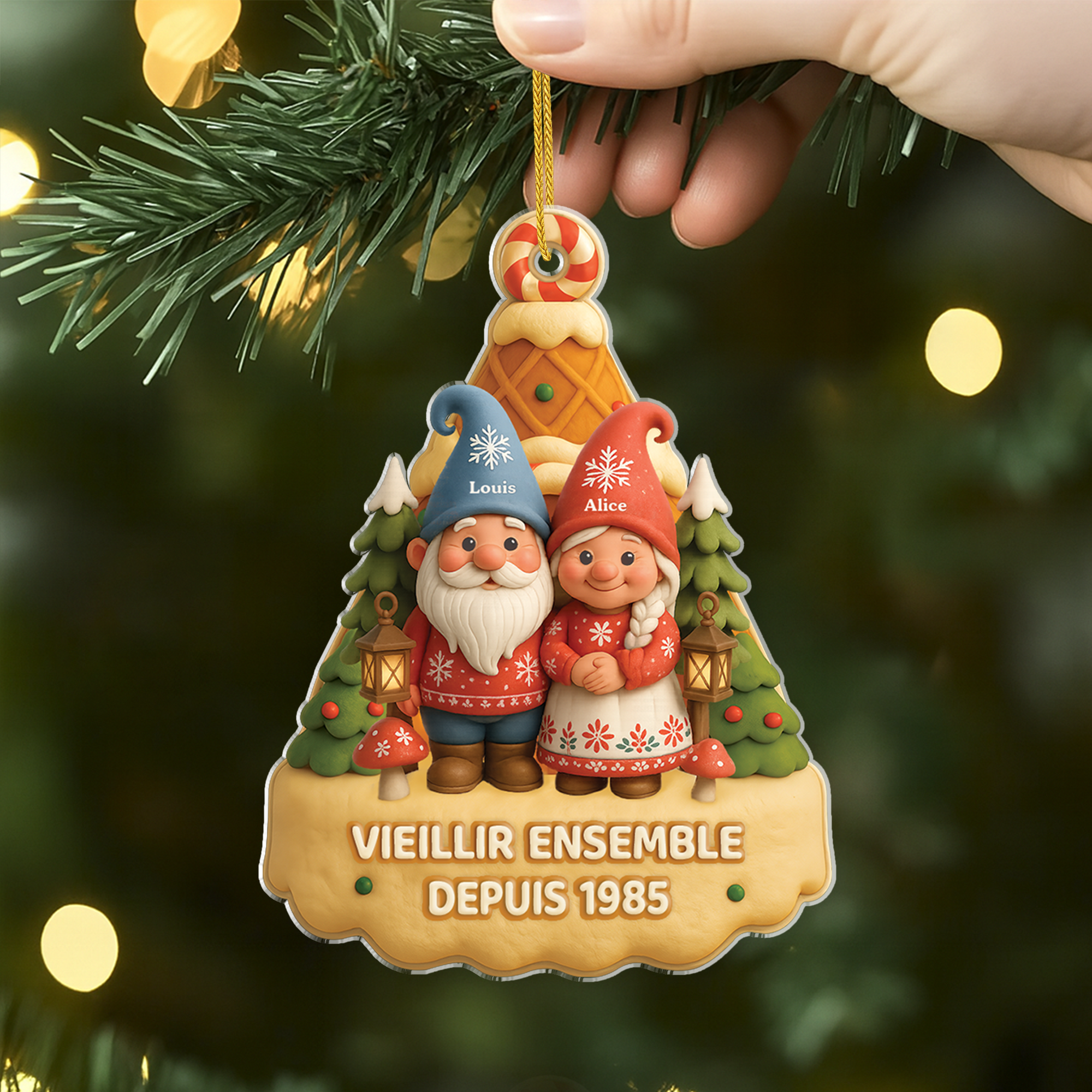 6352OFR2 ornement de noel en acrylique personnalise pour couple vieillir ensemble 6352oth5g_0cd1fac4 2e92 4634 8aac 508d7a914ee2