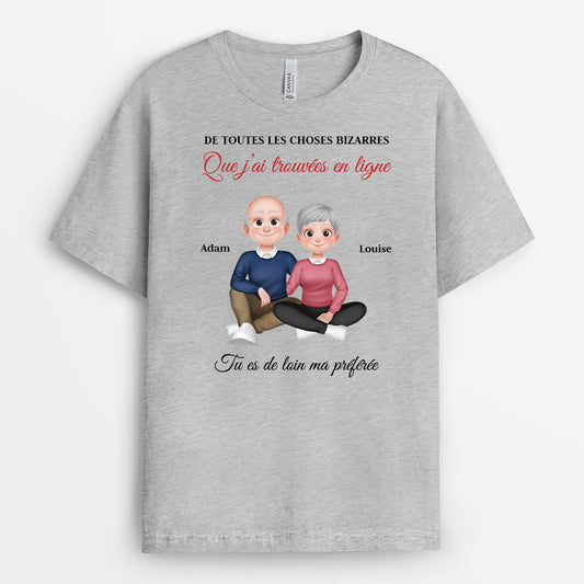 6381AFR1 t shirt personnalise couple tu es ma preferee 6381aklng_2