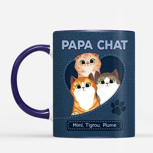 6414MFR2 mug personnalise maman chat avec patte 6414m6mtd